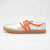 Redz Silver Trainer – Sporty & Trendy with Orange Accents - Leavys Shoes