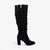 Redz D5491 Knee-High Slouch Boots – Black - Leavys Shoes
