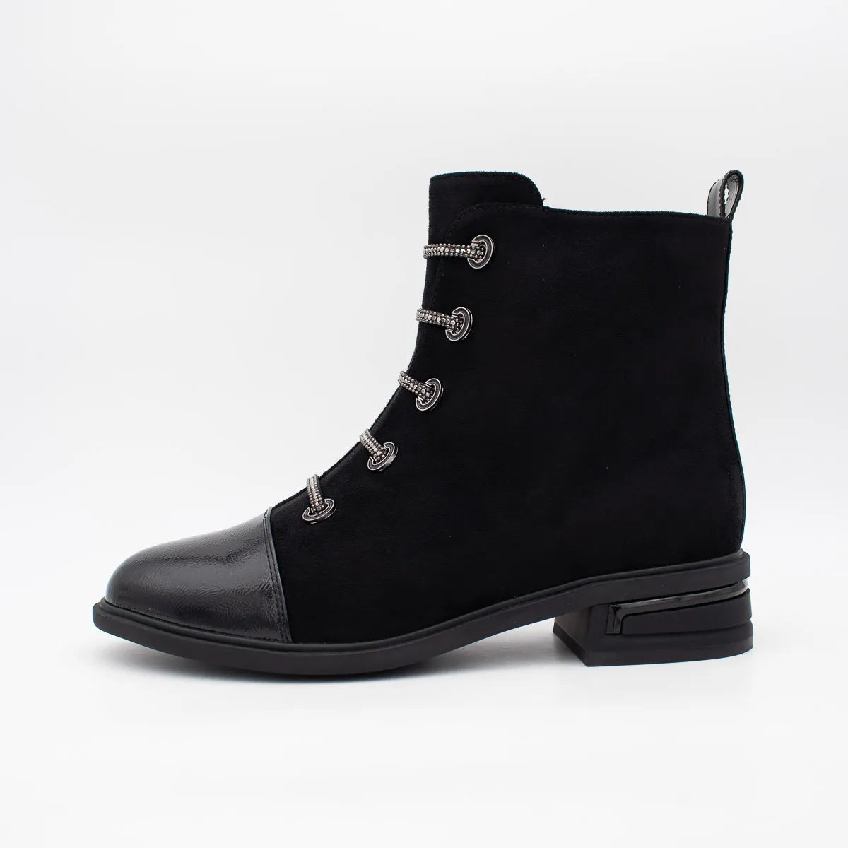 Redz D6415 Ankle Boots – Black - Leavys Shoes