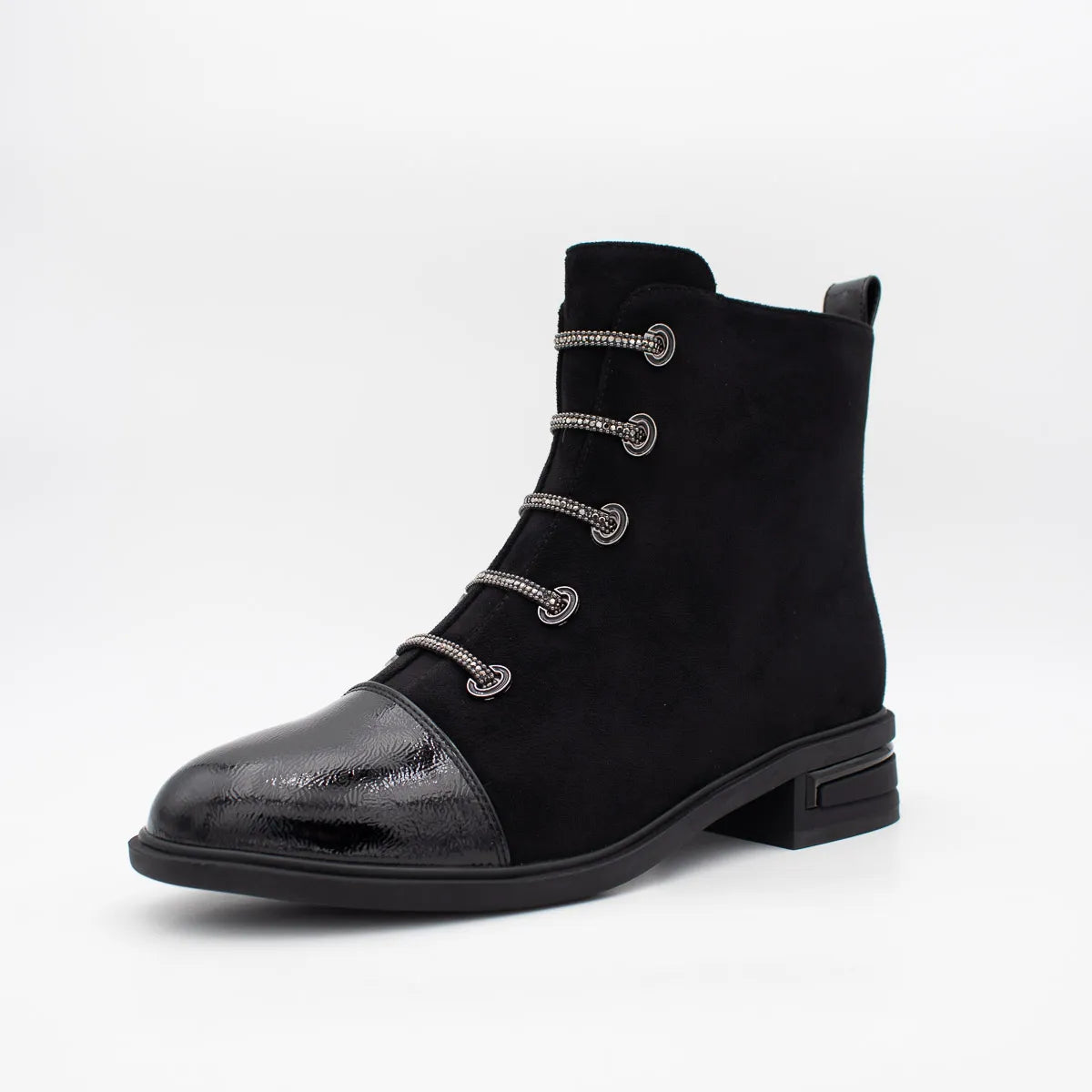 Redz D6415 Ankle Boots – Black - Leavys Shoes