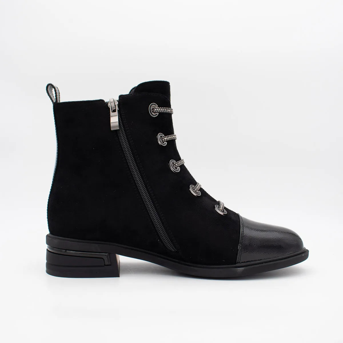 Redz D6415 Ankle Boots – Black - Leavys Shoes