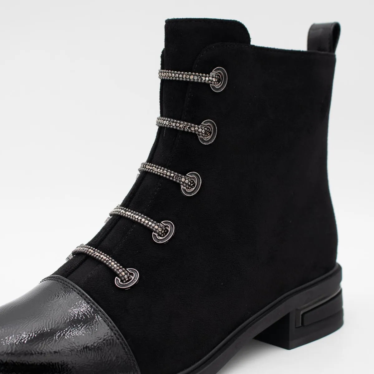Redz D6415 Ankle Boots – Black - Leavys Shoes