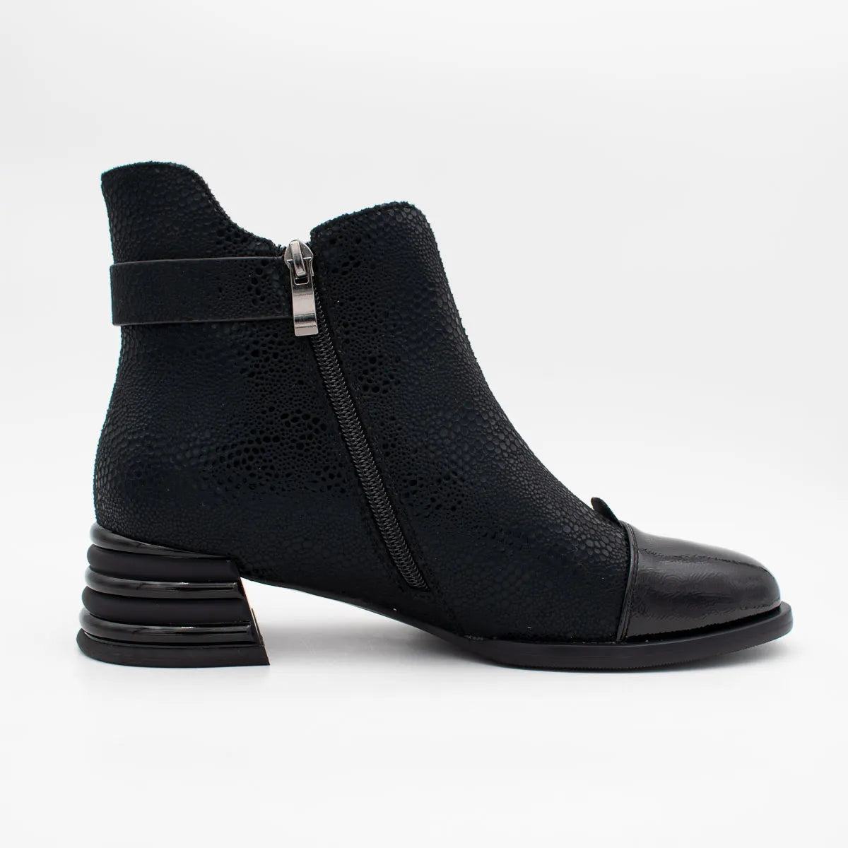 Redz D6456 Ankle Boots – Black - Leavys Shoes
