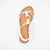Redz White Embellished Wedge Sandals VIDA