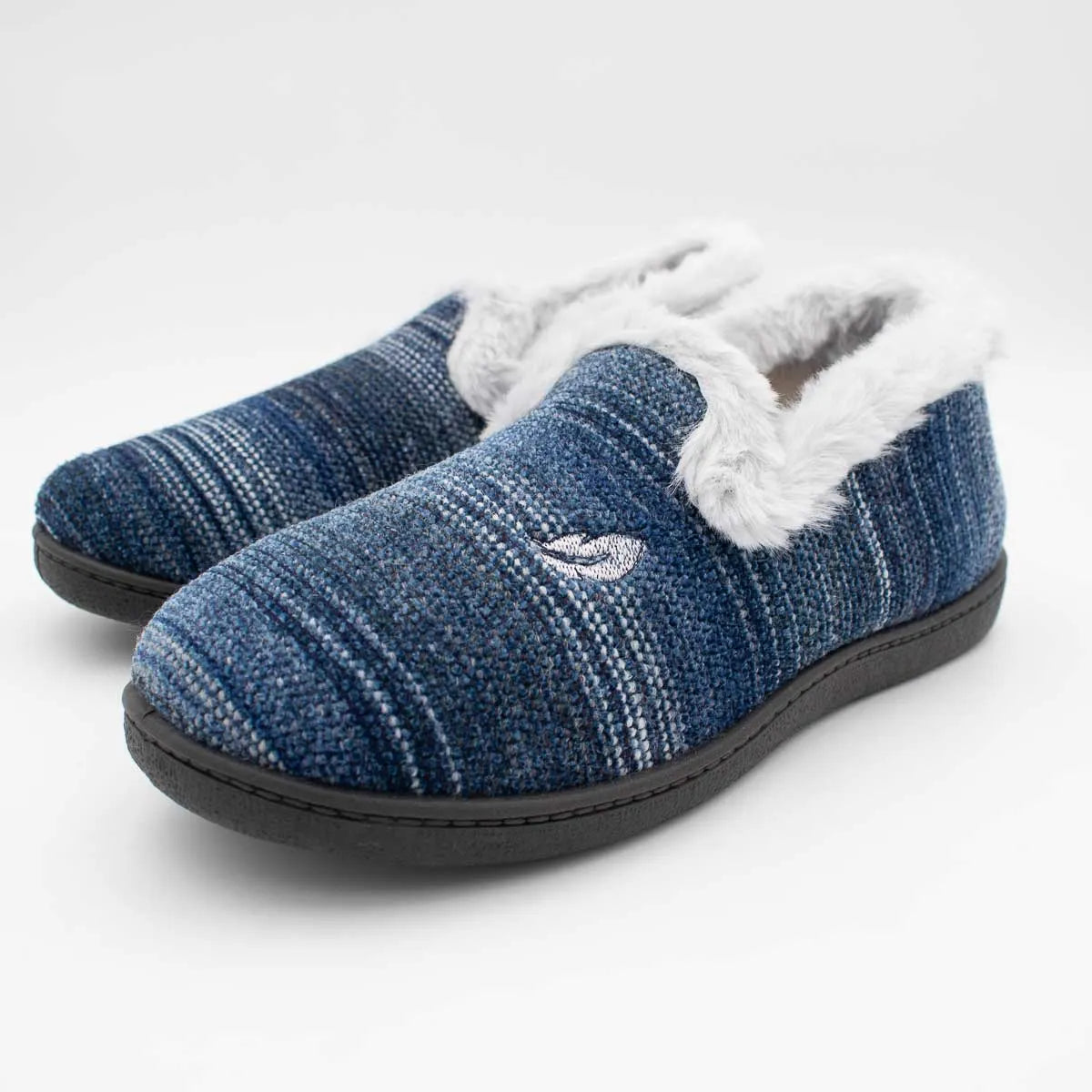 ROAL Plumaflex Women’s Slippers – Removable Eucalyptus Insole – Navy