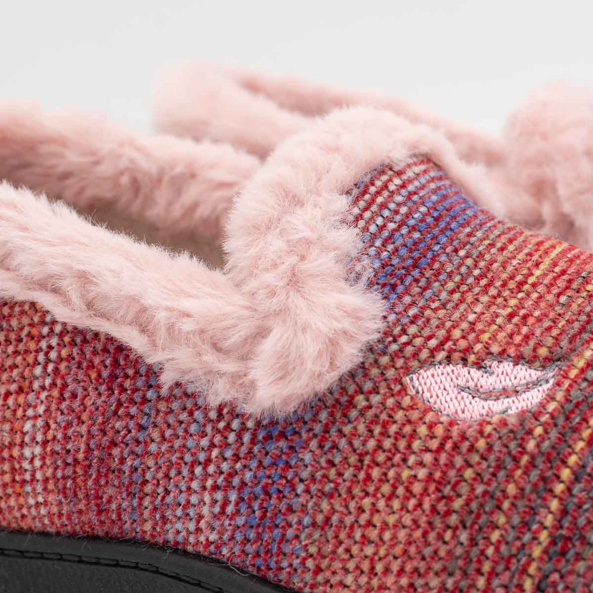 ROAL Plumaflex Women’s Slippers – Removable Eucalyptus Insole – Rojo