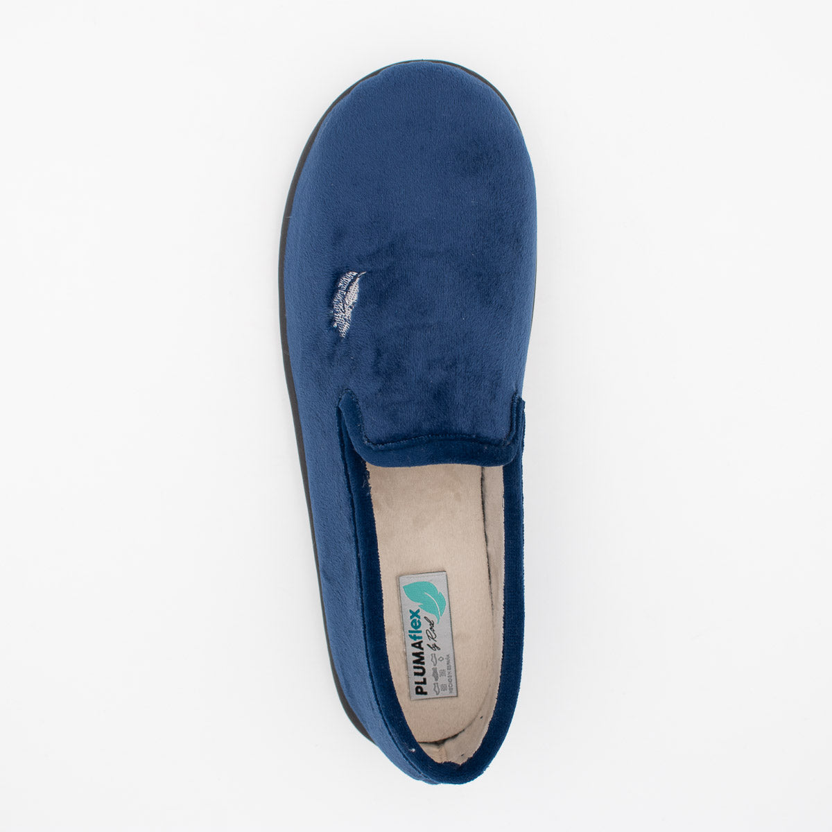 ROAL Plumaflex Women’s Slippers – Removable Eucalyptus Insole – Navy