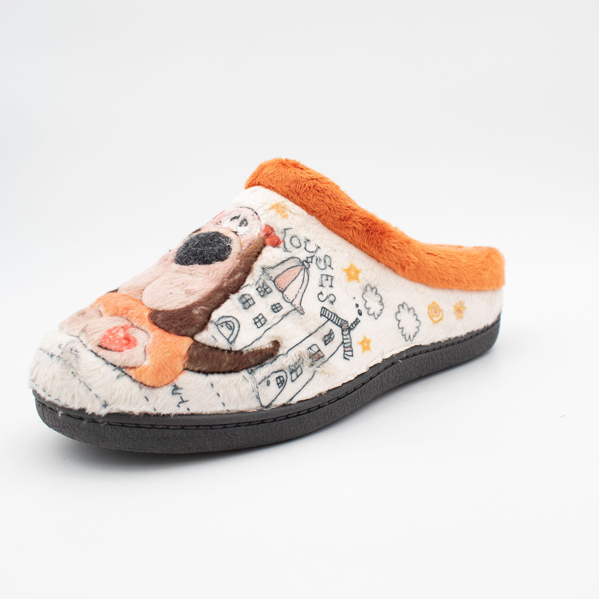 ROAL Plumaflex Women’s Dog Slippers – Removable Eucalyptus Insole – Perro