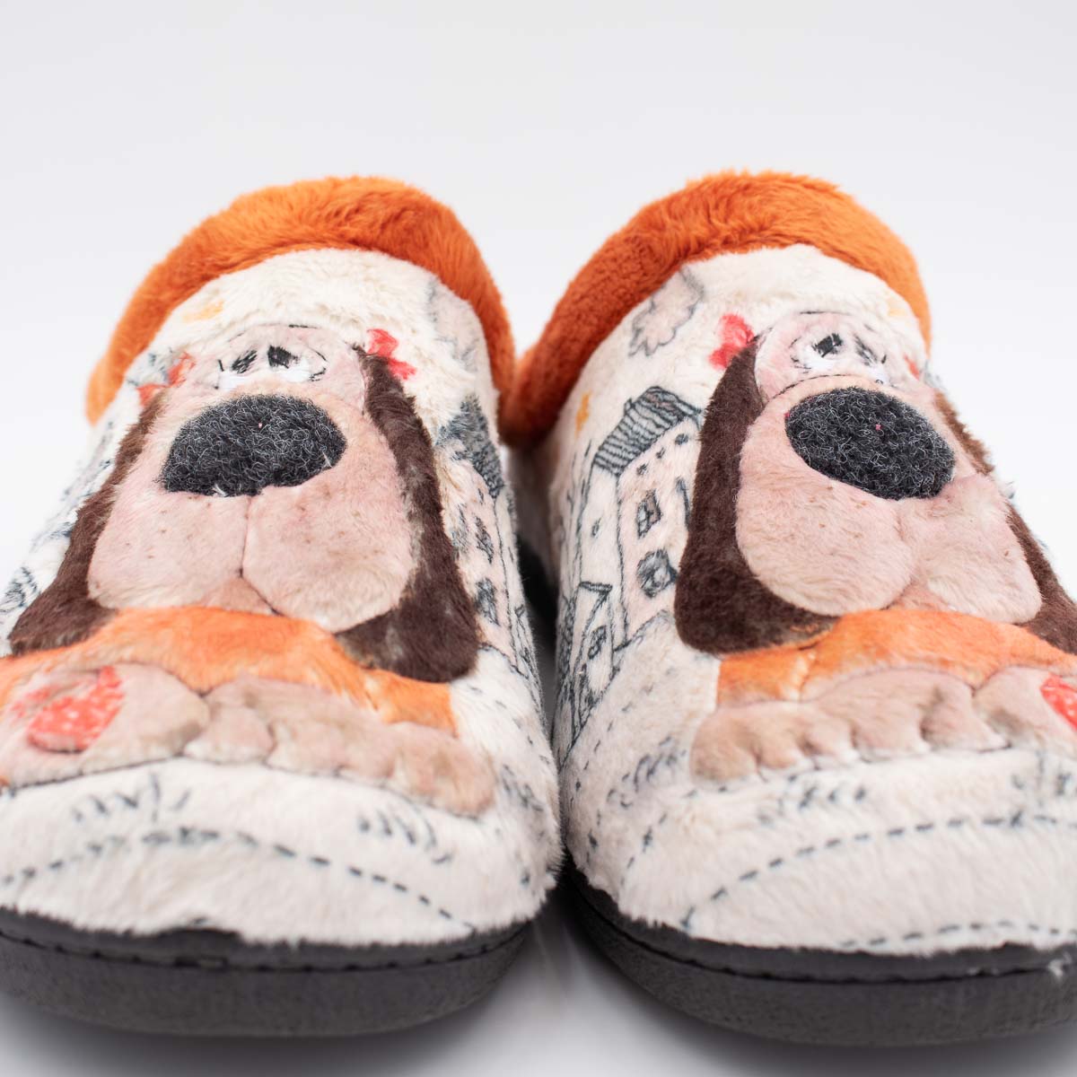 ROAL Plumaflex Women’s Dog Slippers – Removable Eucalyptus Insole – Perro