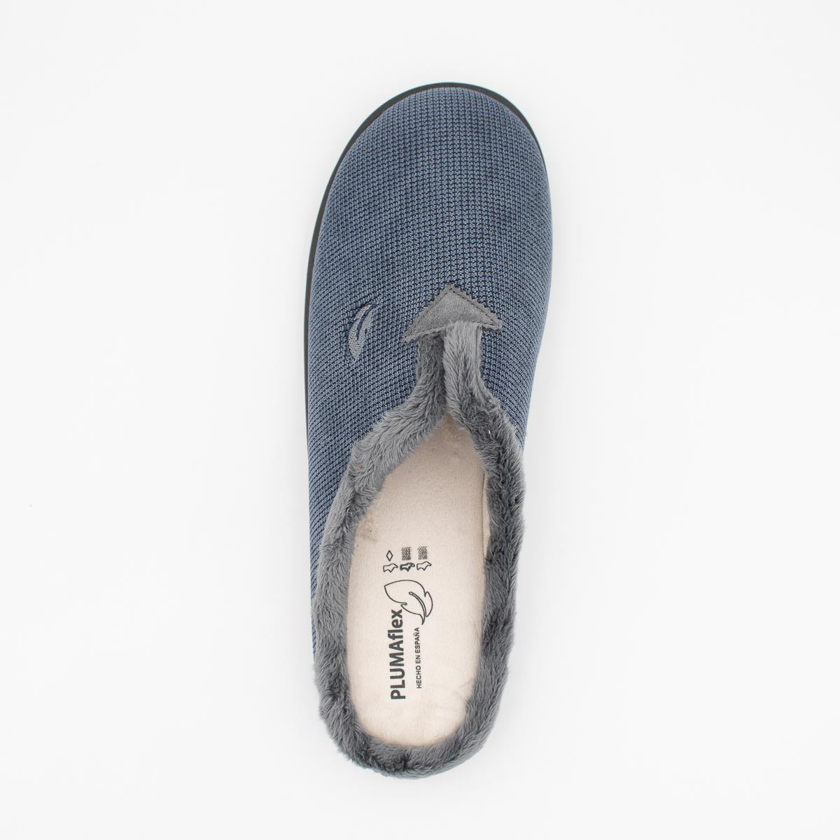 ROAL Plumaflex Men’s Marino Mule Slippers – Removable Eucalyptus Insole – R12248