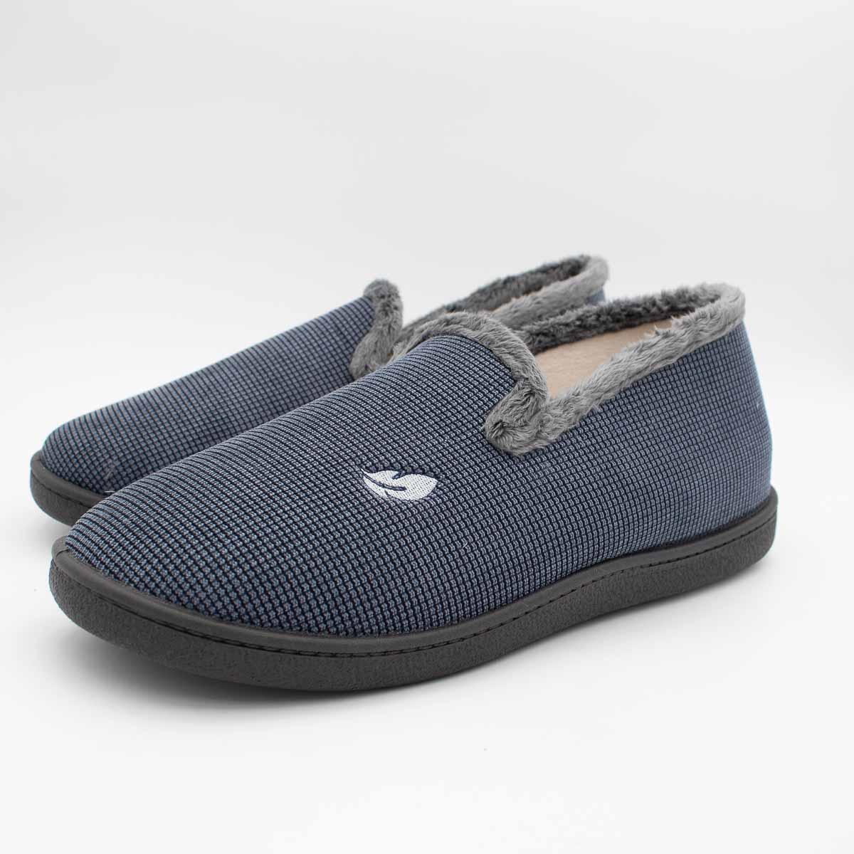ROAL Plumaflex Men’s Marino Slippers – Removable Eucalyptus Insole – R12249
