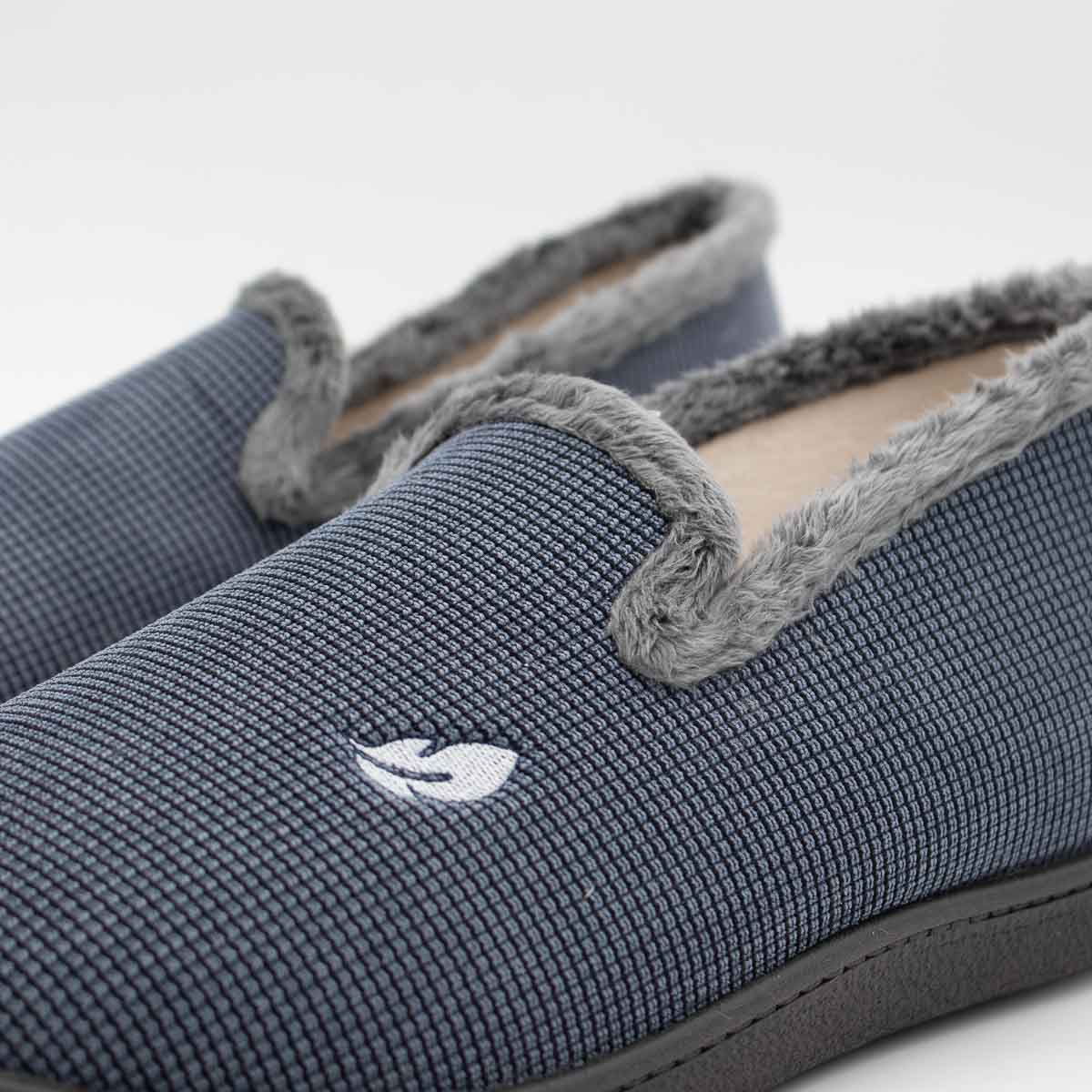 ROAL Plumaflex Men’s Marino Slippers – Removable Eucalyptus Insole – R12249