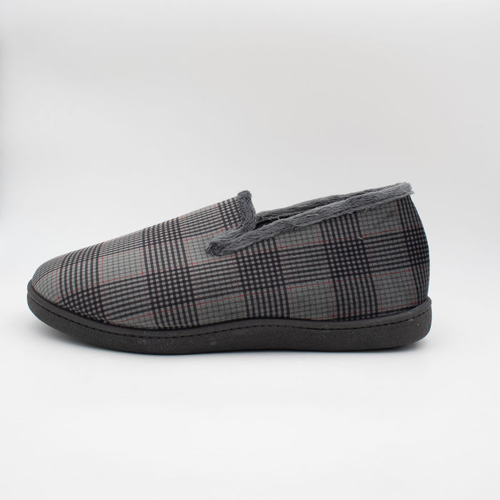 ROAL Plumaflex Men’s Gris Slippers – Removable Eucalyptus Insole