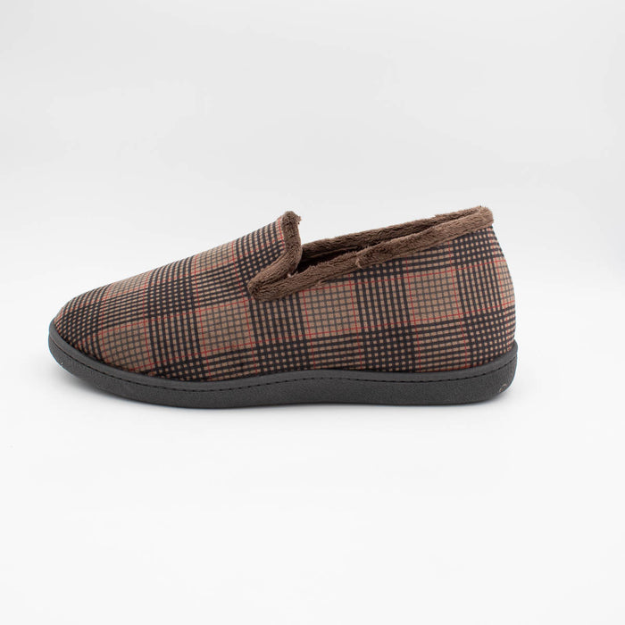 ROAL Plumaflex Men’s Marron Slippers – Removable Eucalyptus Insole