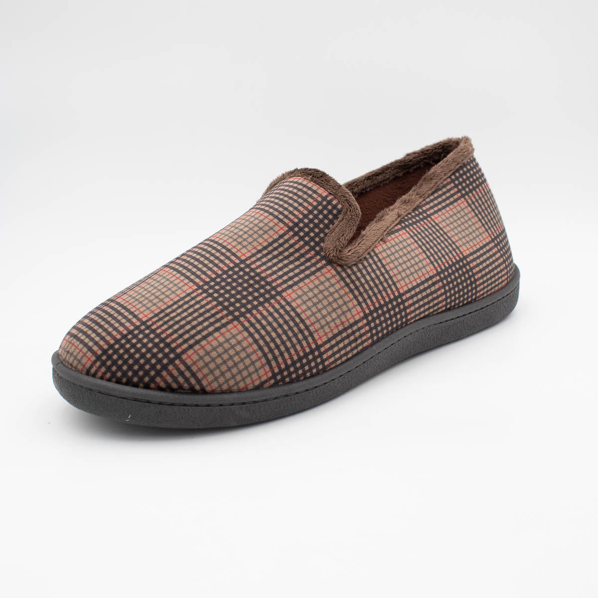 ROAL Plumaflex Men’s Marron Slippers – Removable Eucalyptus Insole