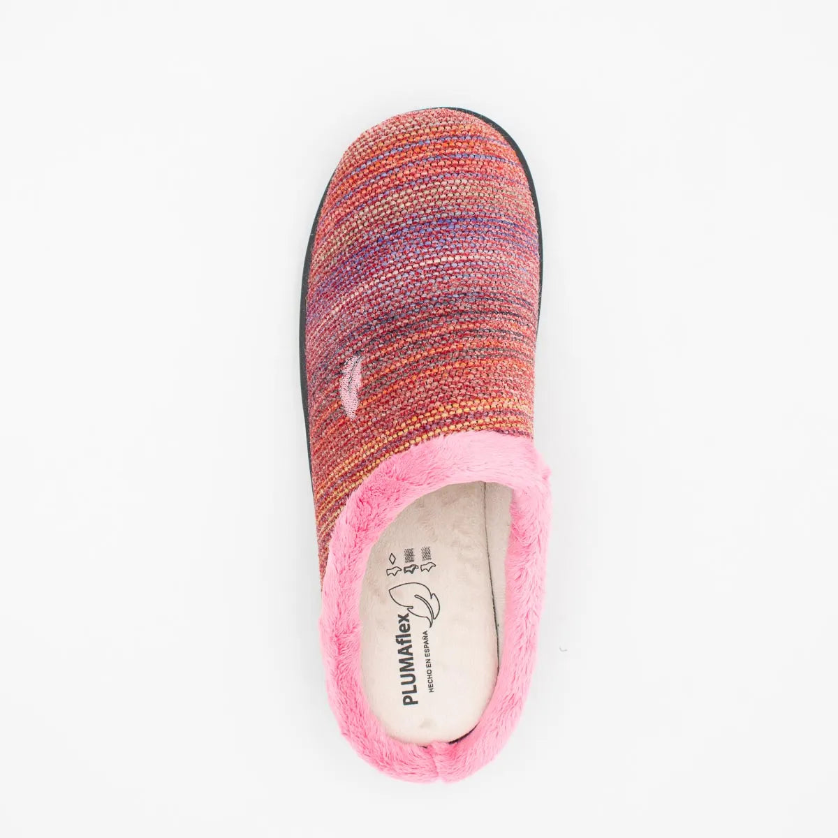 ROAL Plumaflex Women’s Mule Slippers – Removable Eucalyptus Insole – Rojo