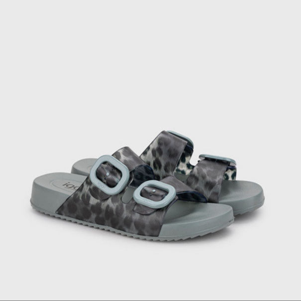 Igor Habana Green Buckle Slides – Ultra Light Feel