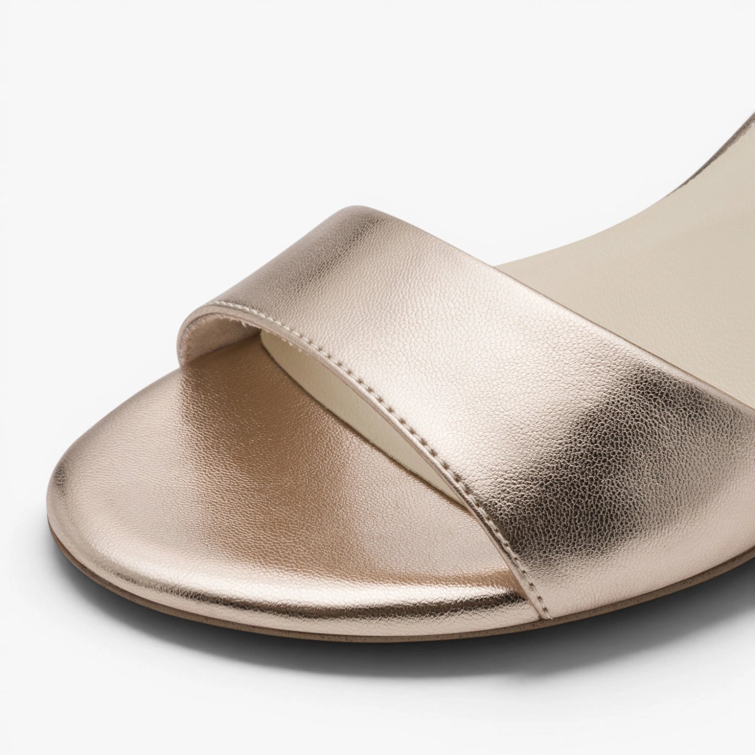 Tamaris Light Gold Vegan Heeled Sandal 1-28008-42-933