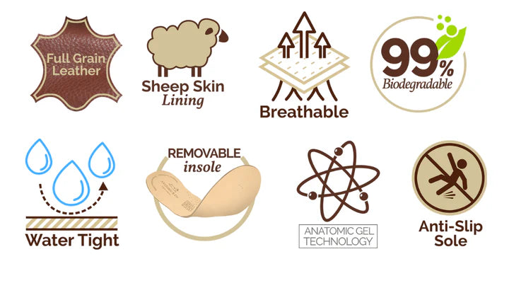 Anatomic & Co Friburgo Men’s Leather Slip-On Shoe Brown