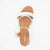 Valentino Conte Summer Wedge Sandal – White Reptile & Sparkle