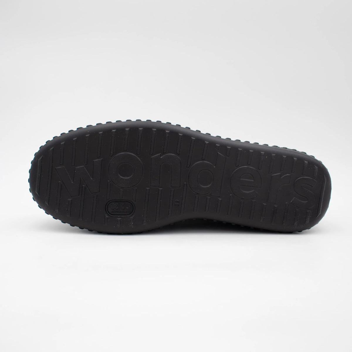 Wonders XFly Pewter & Bronze Leather Platform Trainers