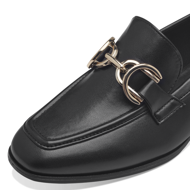 Marco Tozzi Black Loafers: Sleek Elegance with Comfort