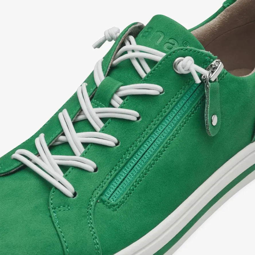 Jana Vibrant Green Runner – Eco-Chic Comfort in a Bold Hue