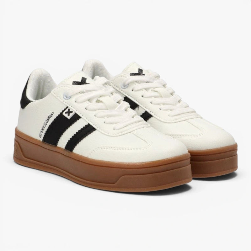 XTI White Trainer (Platform Sole) – 143645