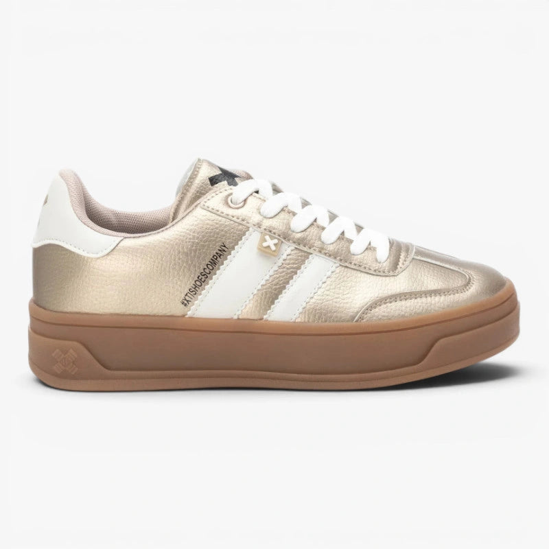 XTI Gold Trainer (Platform Sole) – 143645