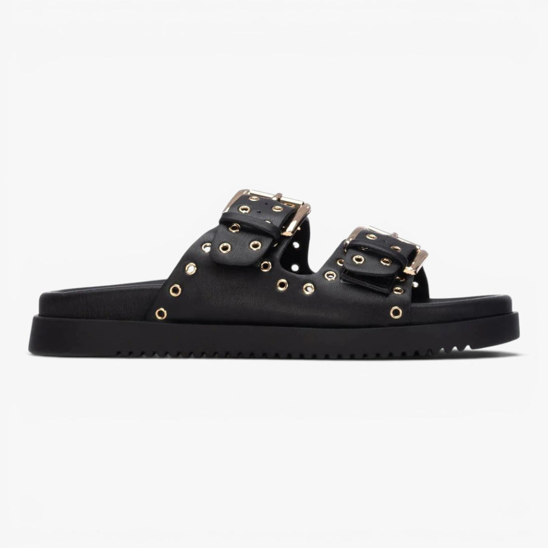 XTI Black Sandal (Slip-On) – 145083