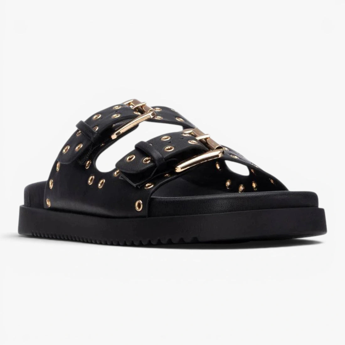 XTI Black Sandal (Slip-On) – 145083