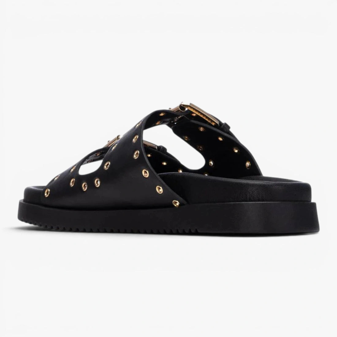 XTI Black Sandal (Slip-On) – 145083