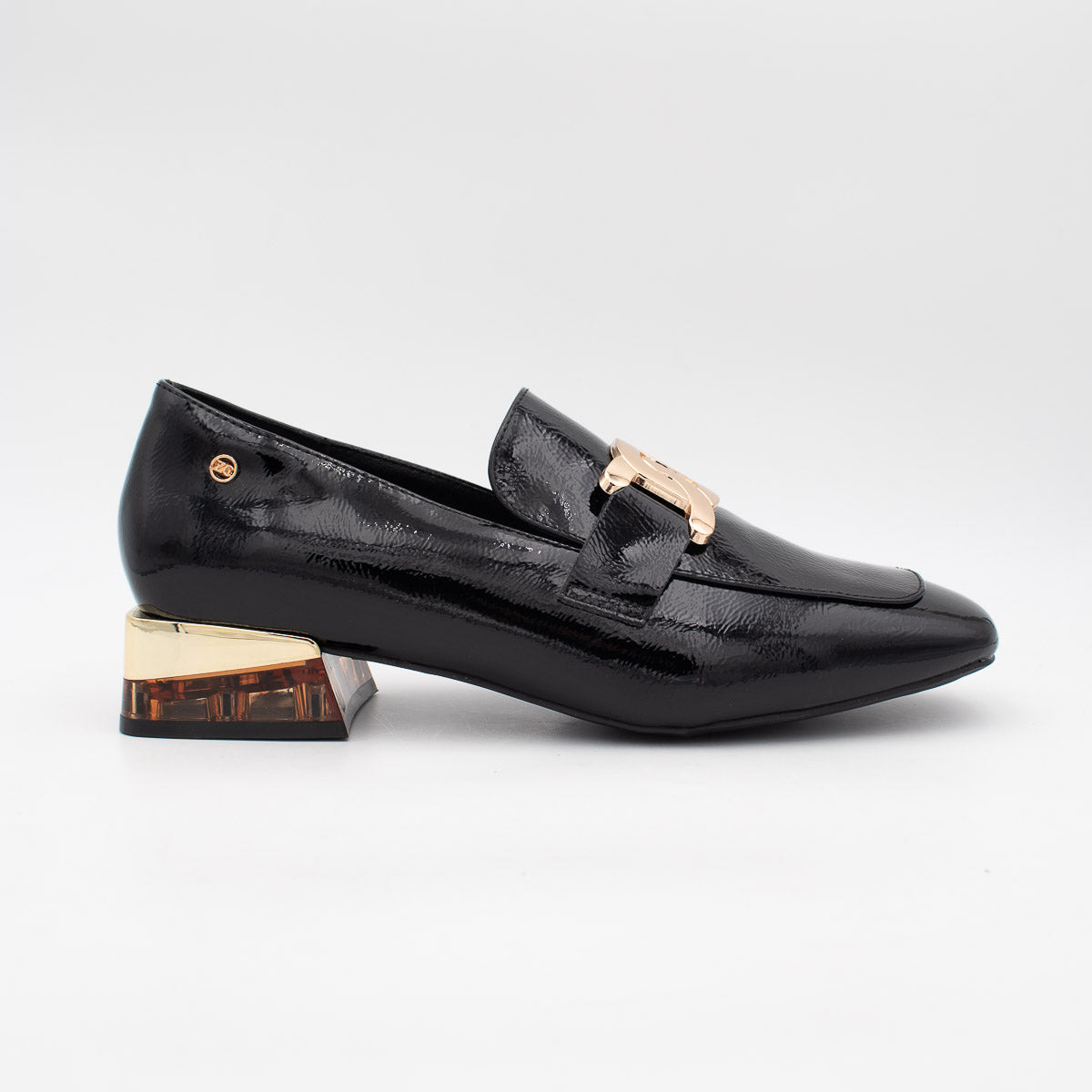 Zanni &amp; Co Laocai One Black Patent Loafer