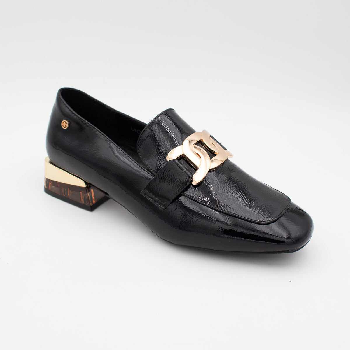 Zanni & Co Laocai One Black Patent Loafer