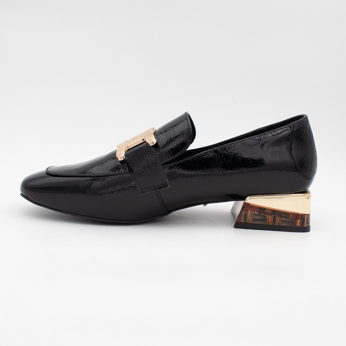 Zanni & Co Laocai One Black Patent Loafer