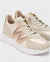 Wonders Gold OSLO Sneakers – Sand-Toned Elegance with Rose Gold Accents - Leavys Shoes