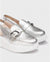 Wonders Silver ACALIA Slingback – Sophisticated Shine with Effortless Comfort - Leavys Shoes