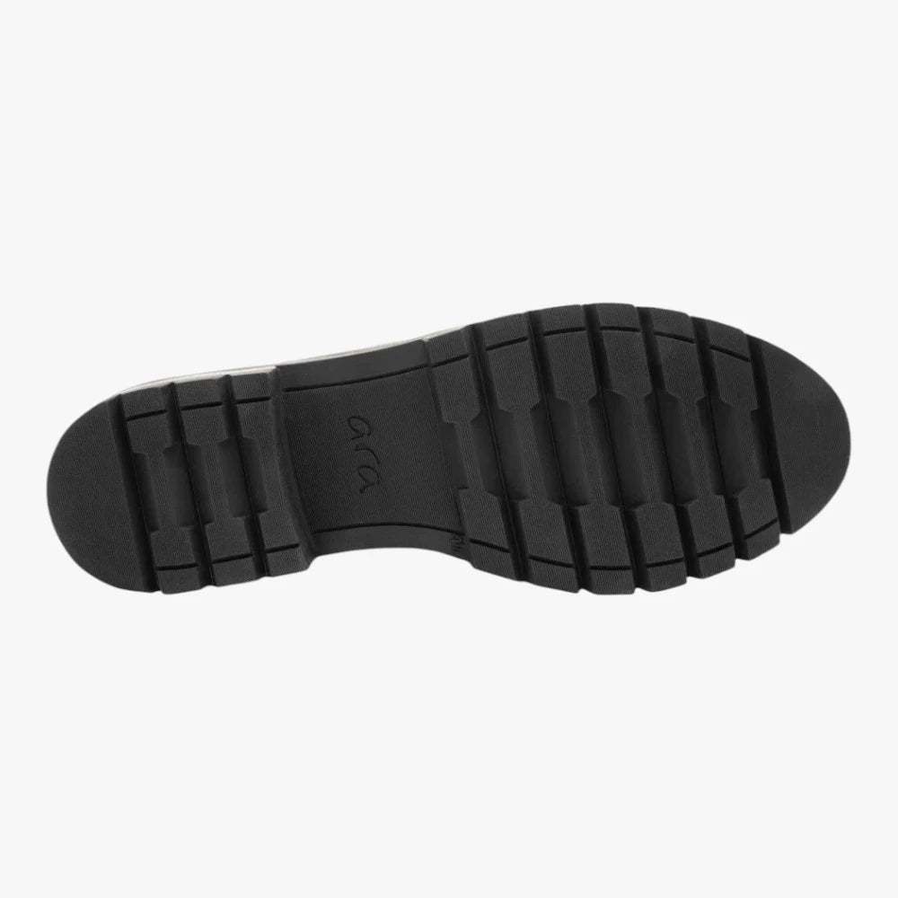 Ara Cambridge Black Leather Slim Fit Loafers