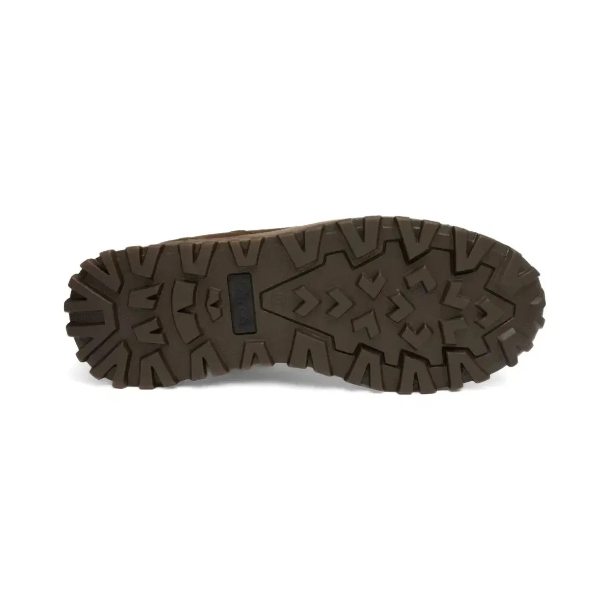 Tread pattern on the brown outsole of the Ara Marino men's GORE-TEX shoe.