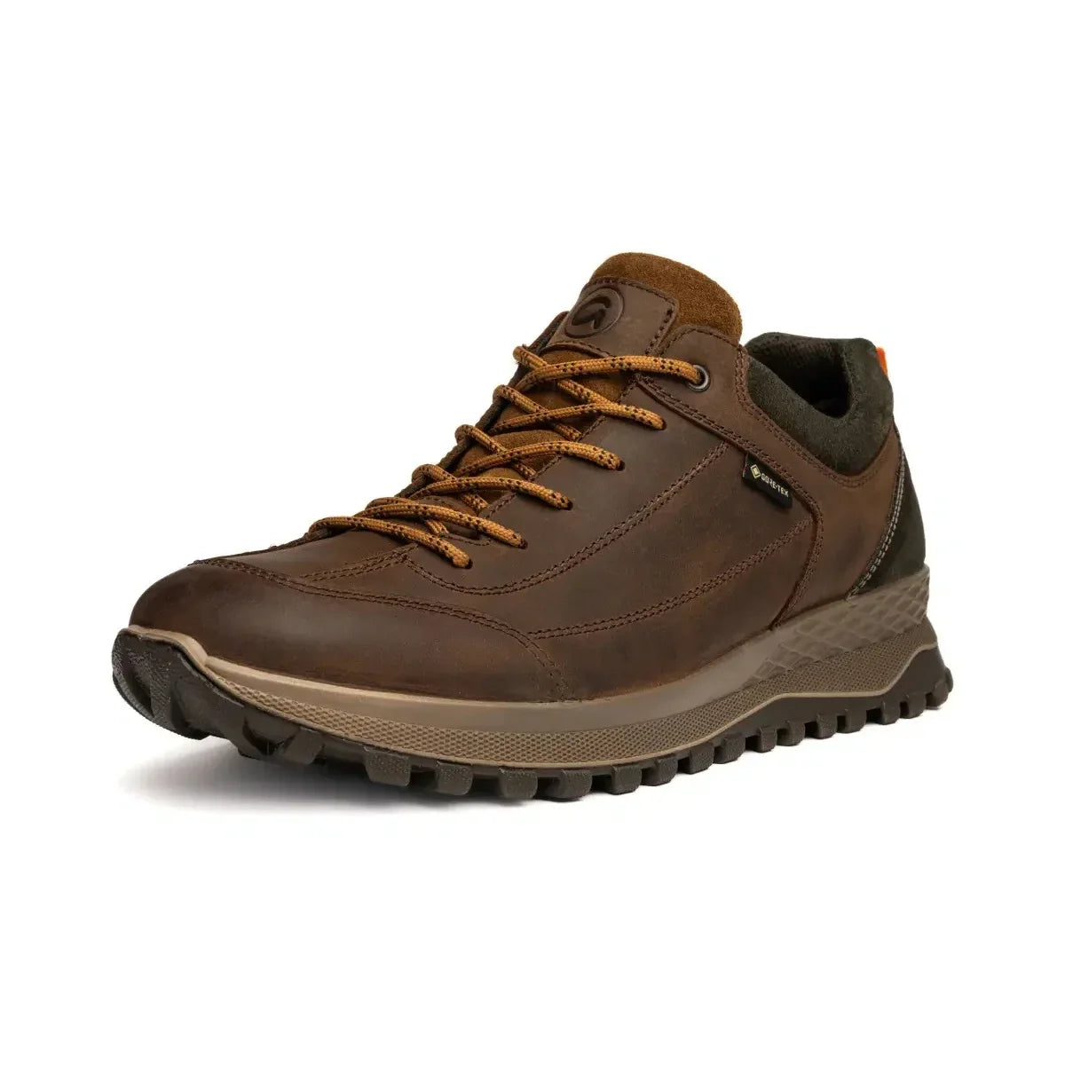 Ara Marino men's brown GORE-TEX shoe shown at a three-quarter angle.