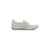 Top view showing the elasticated opening and slip-on design of the Ara white sneakers.