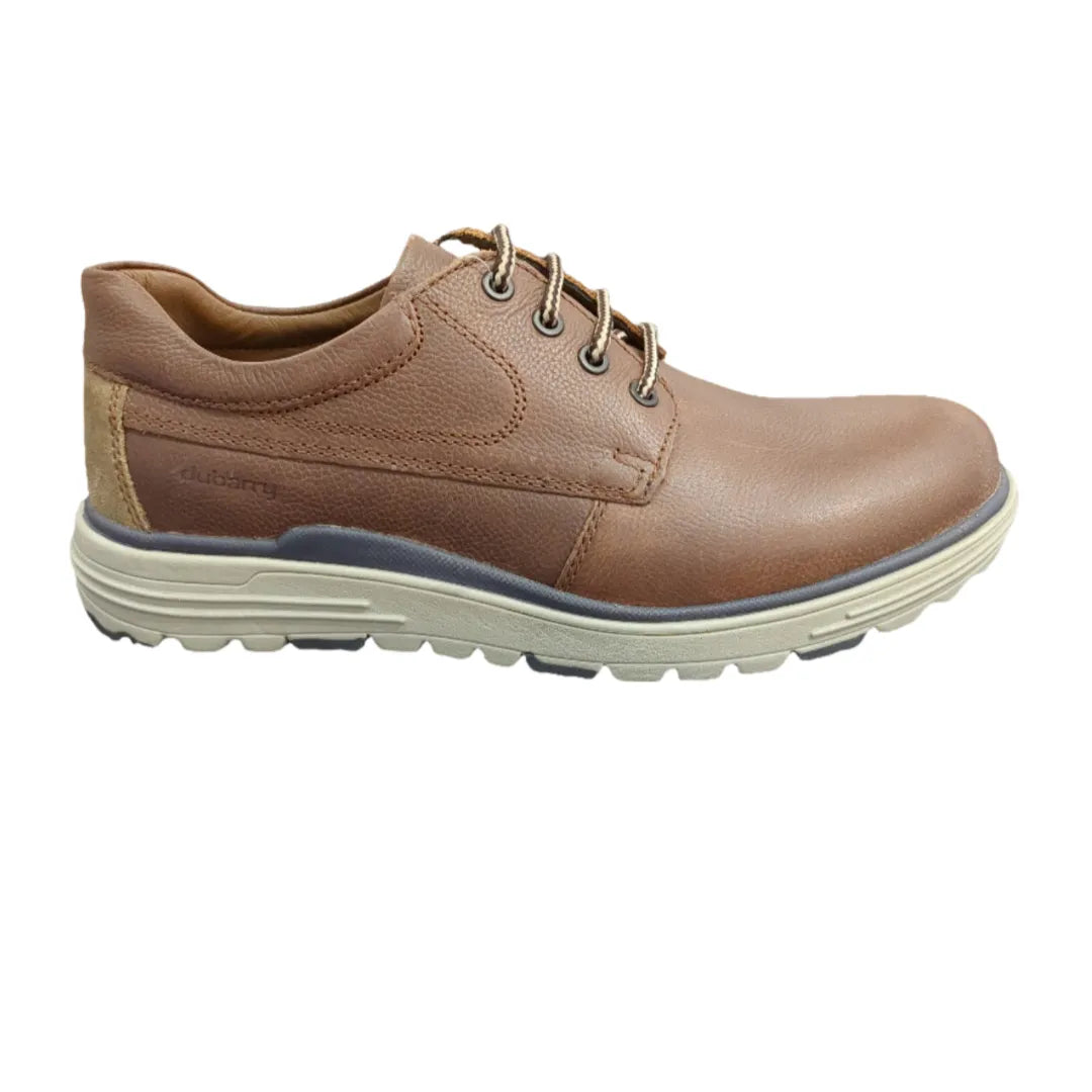 Brennan Brown Casual Men's Shoe with Grey Sole by Dubarry - Leavys Shoes