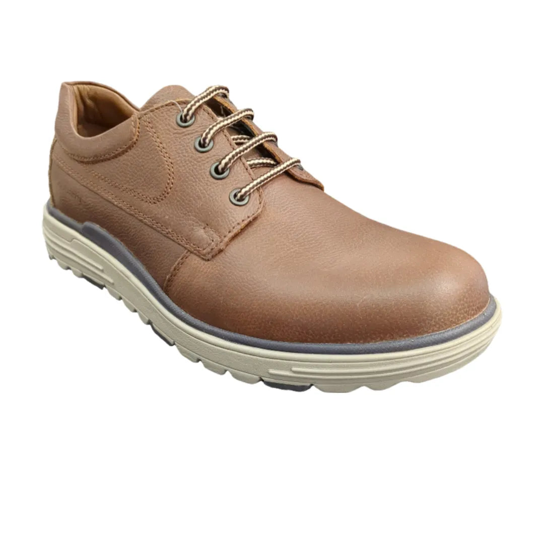 Brennan Brown Casual Men's Shoe with Grey Sole by Dubarry - Leavys Shoes