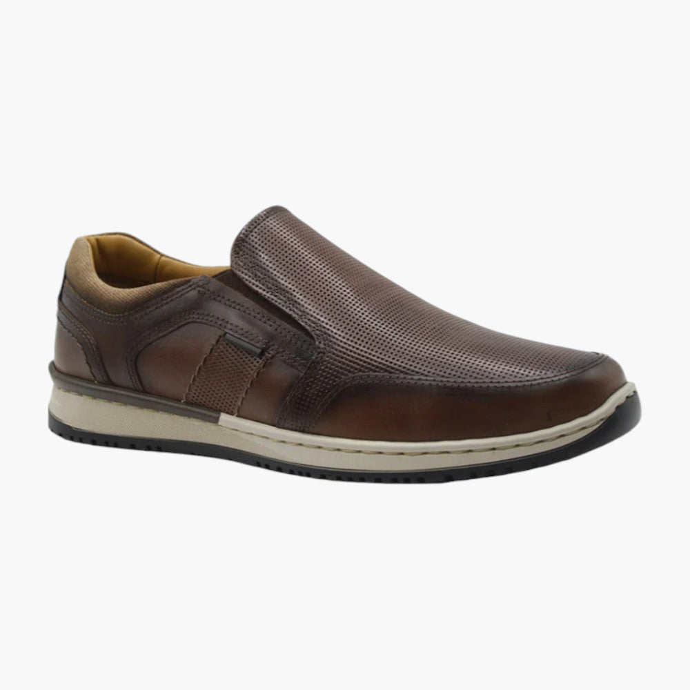 Dubarry Bateman Men's Slip-On Moccasin Shoe - Brown - Leavys Shoes