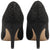 Close-up of the Lotus Kayla's heel, emphasizing the elegant stiletto style.