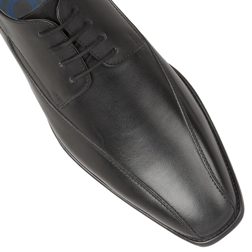 Lotus Holgate: Black Derby Shoe