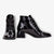 Hispanitas Ankle Boot Milan Black Patent with TRIFLOW Cushioning - Leavys Shoes