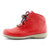 Lace up Ankle Boot in Red - RURAL by Jose Saenz