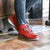 Lace up Ankle Boot in Red - RURAL by Jose Saenz