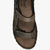 Lotus Noah Brown Leather Strap Sandals with Velcro Fastening